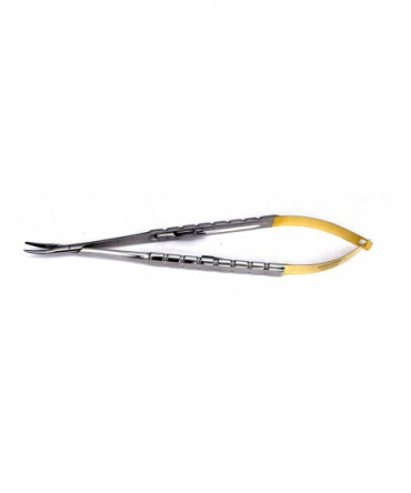 Castroviejo Needle Holders fine Point 18cm TC Curved