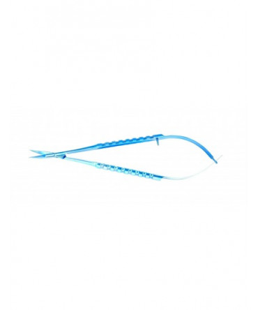 Micro Scissors Castroviejo 15cm Curved Titanium