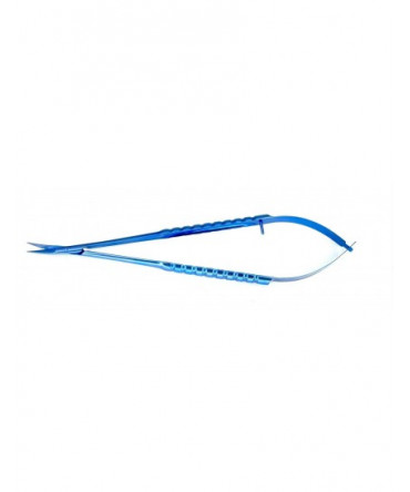 Micro Scissors Castroviejo 17cm Curved Titanium