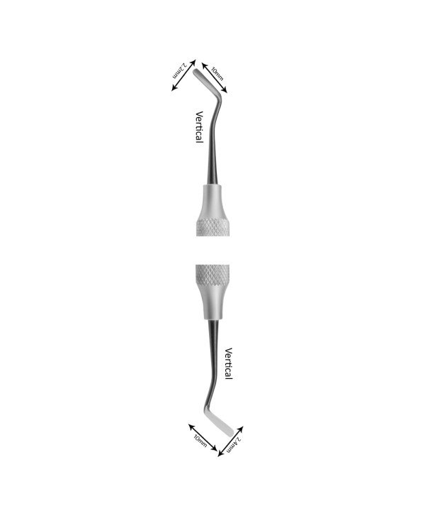 Composite Filling Instruments Double ended Vertical 2.2x10MM / 2.4x2.4MM