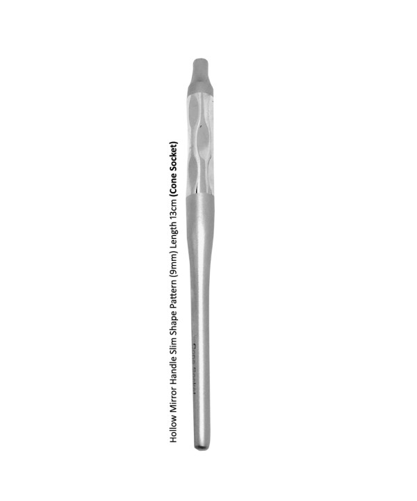 Mouth Mirrors Handle Hollow Slim Shape