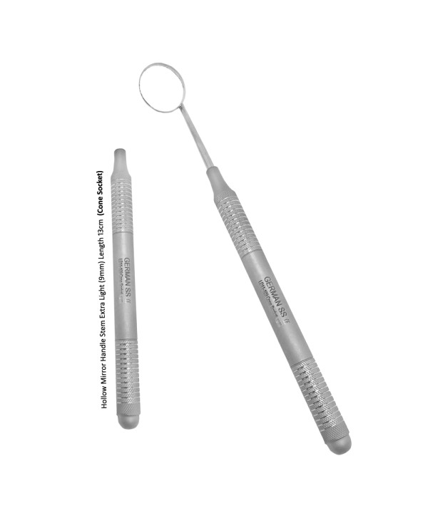 Dental Mirror Handle Stem Extra Light (Cone Socket)