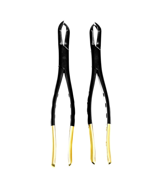 Extracting Forceps Set Fig. 88R - 88L Upper Molars BLACK-GOLD