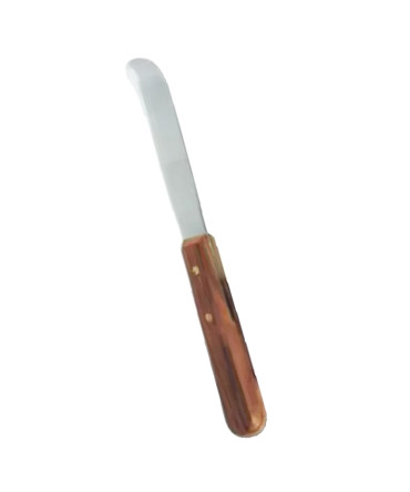 Cement Spatulas Wooden Handle Fig. 8 20 cm curved