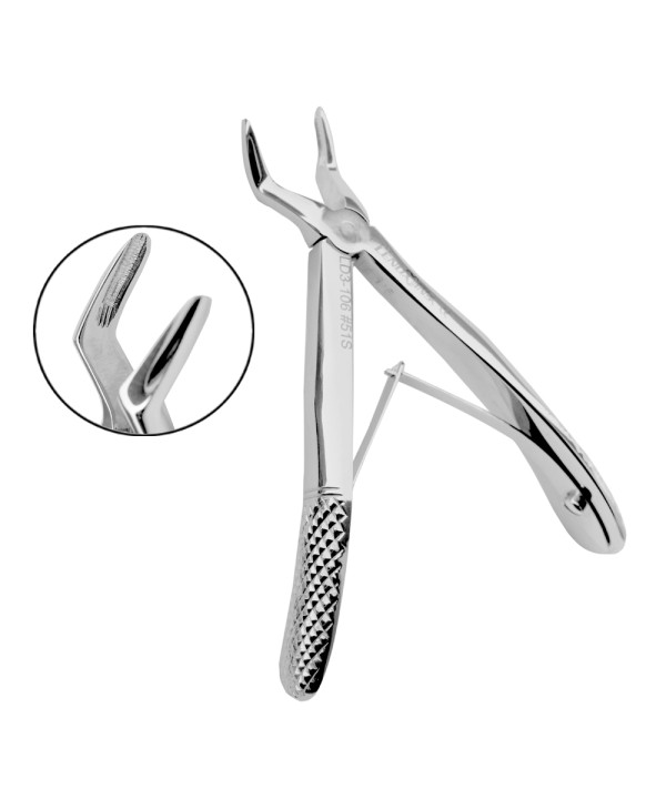Baby Extracting Forceps English Pattern Klein #51S Pedodontic Upper root