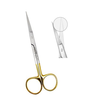 Iris Scissors 11.5cm Straight TC | Precision Surgical Cutting Instrument