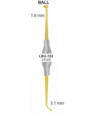 Burnishers 27/29 BALL 3.1 mm / 1.6 mm