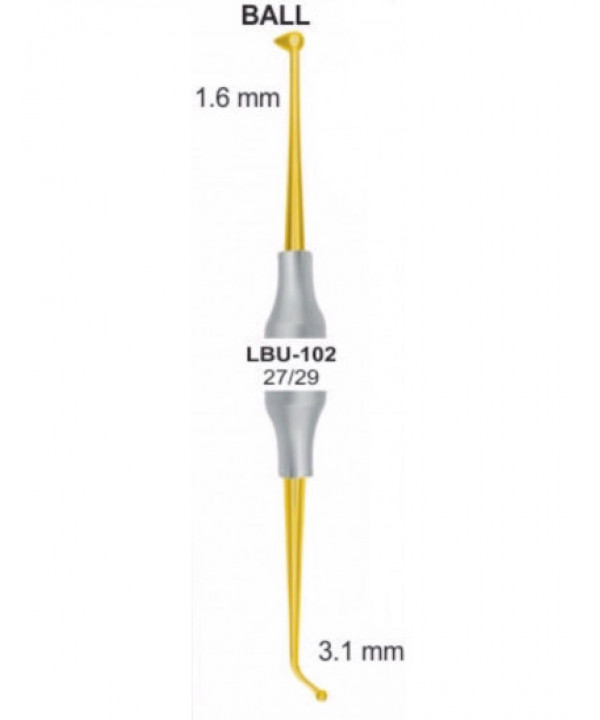 Burnishers 27/29 BALL 3.1 mm / 1.6 mm