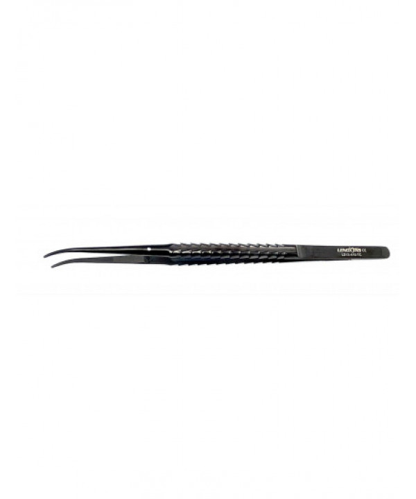 Micro Surgical Forceps Tweezers TC 18cm Curved