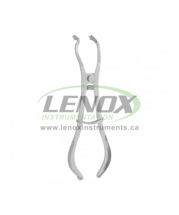 lvory light weight Rubber Dam Forceps