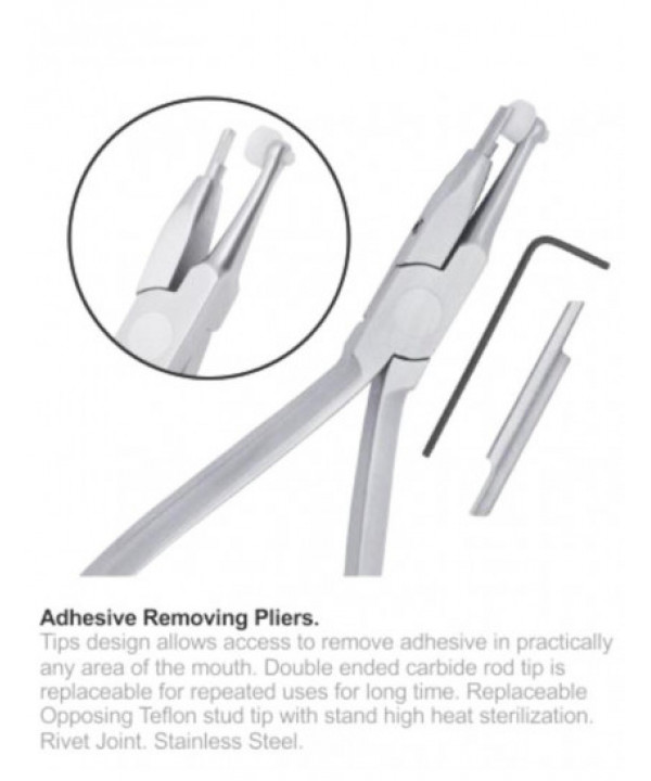 Adhesive Removing Pliers TC