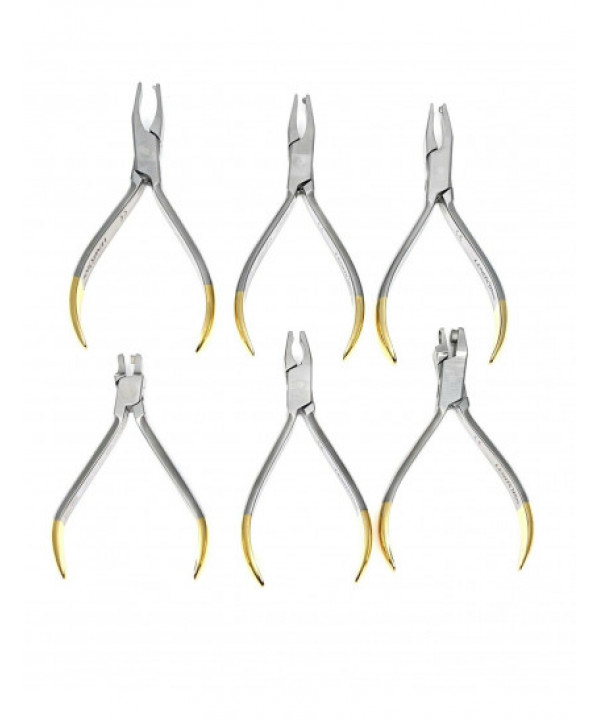 Retainer Invisible Clear Brace Aligner Pliers Set of 6PCS