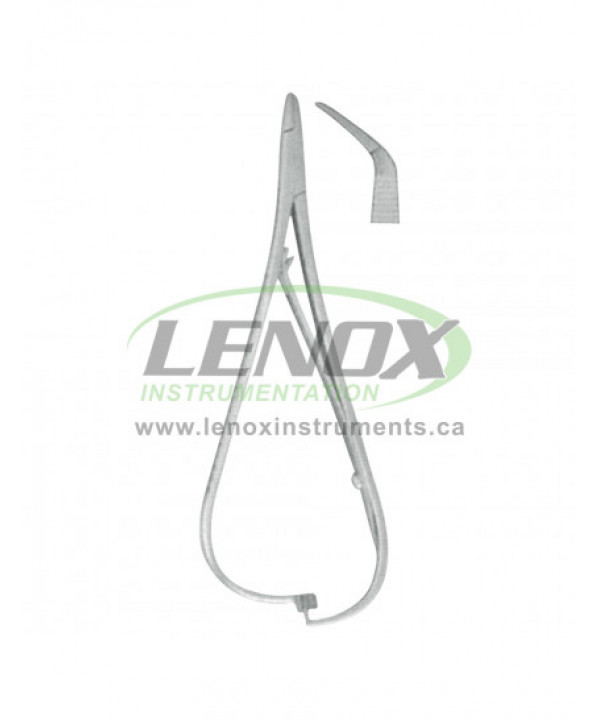 Smaha Elastomeric ligature placing forceps 14cm Curved