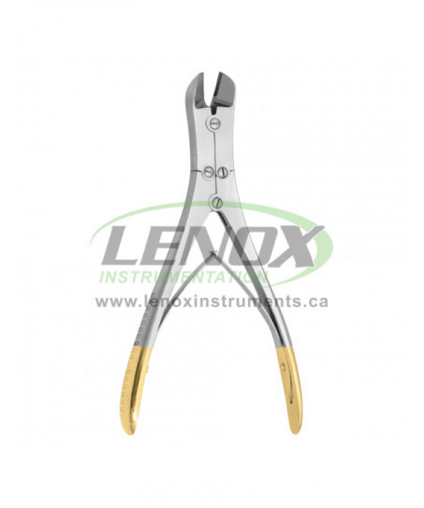 Wire Cutter TC Insert, Double Action 18cm