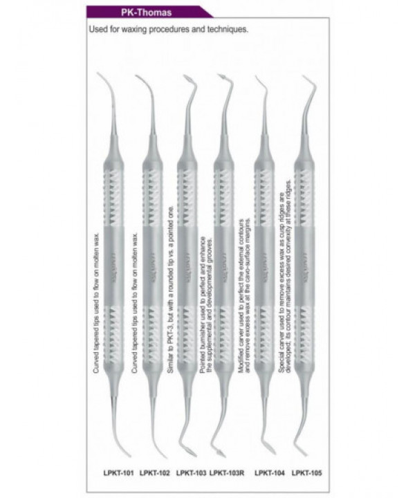 PK-THOMAS WAXING PROCEDURES AND TECHNIQUES SET. 