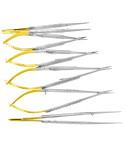 Micro Surgery Needle Holders-Scissors-Forceps Set STR