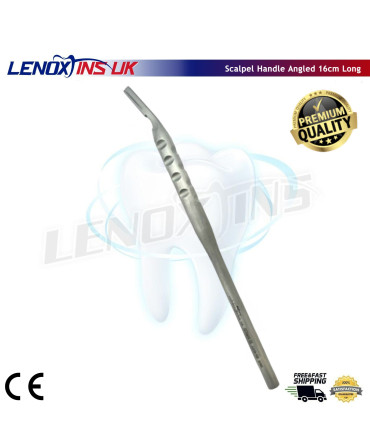Round Scalpel Handle Angled Long # 7
