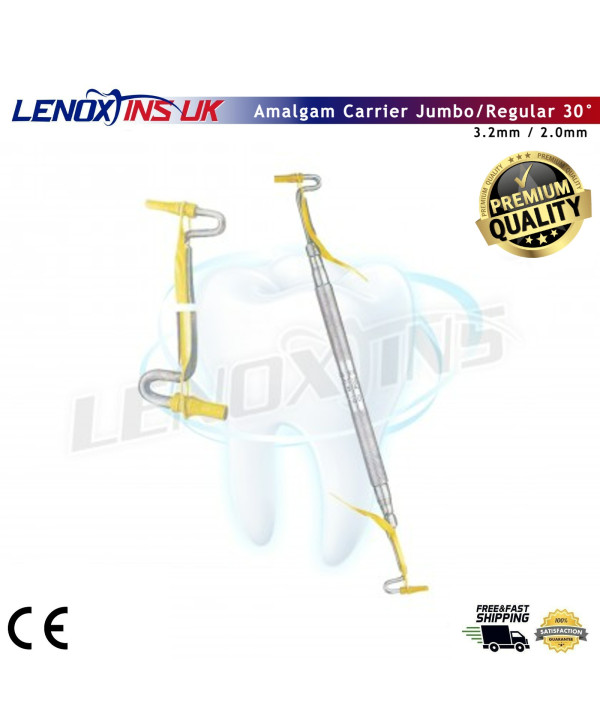 Amalgam Carrier Jumbo/Regular 30° 3.2mm / 2.0mm