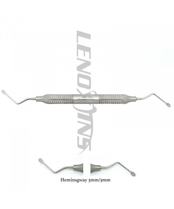 Dental Curette Hemingway 3mm/3mm